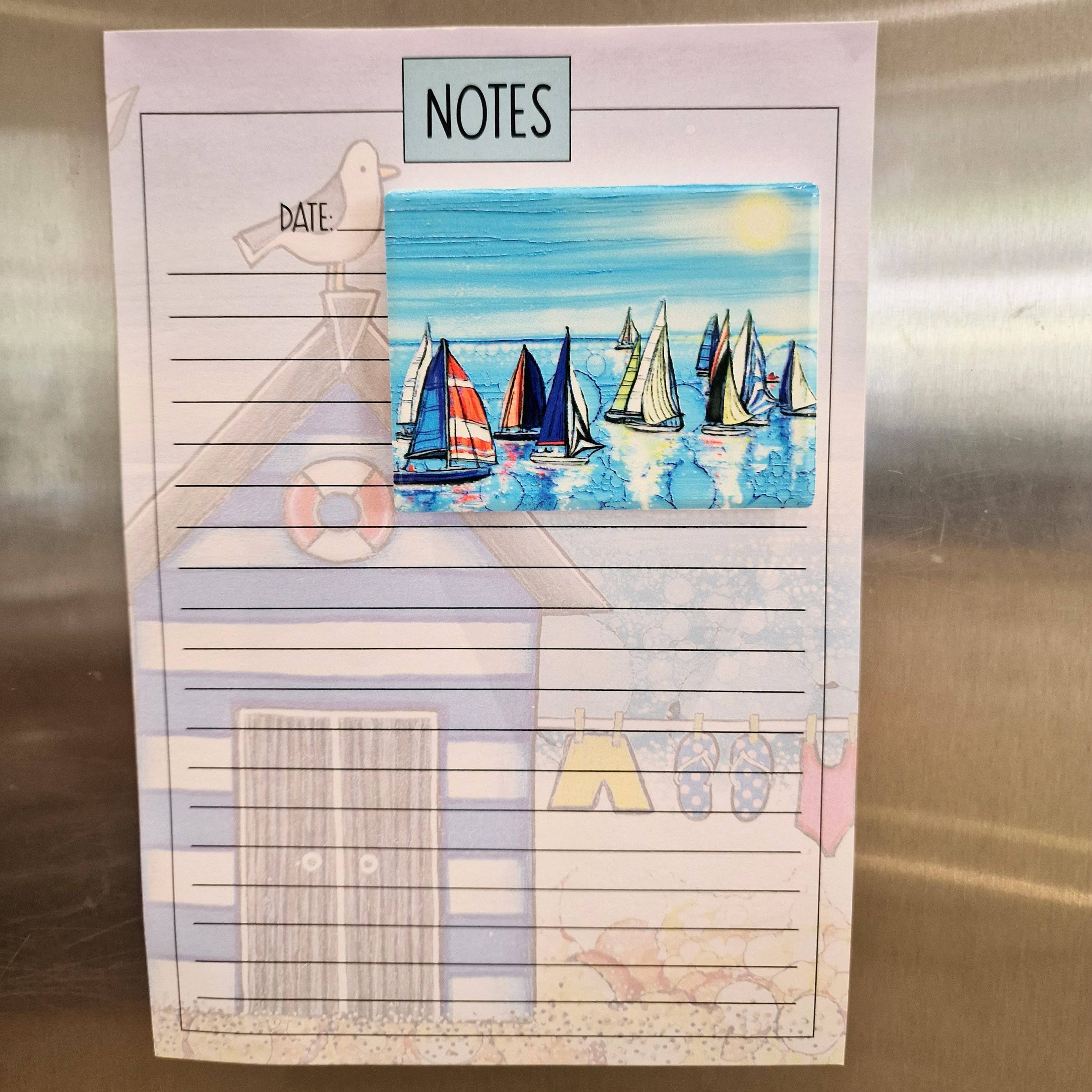 By Jo Crafts - Wholesale Magnet - 83-MG Nautical Regatta Magnet 1