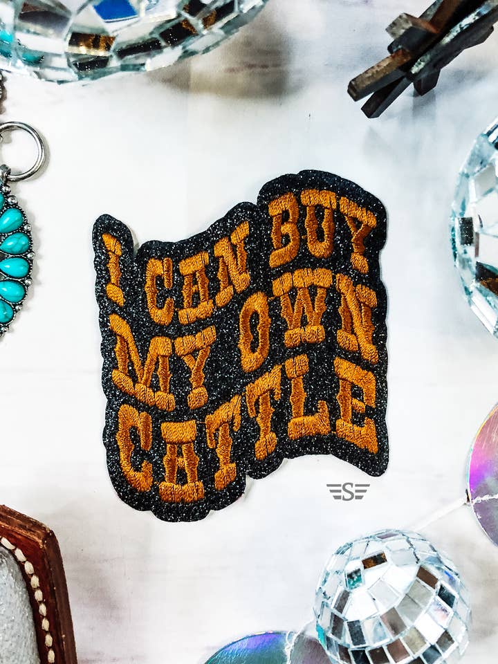 I Can Buy My Own Cattle Patch (Patch ONLY) for wholesale by Flying S Company