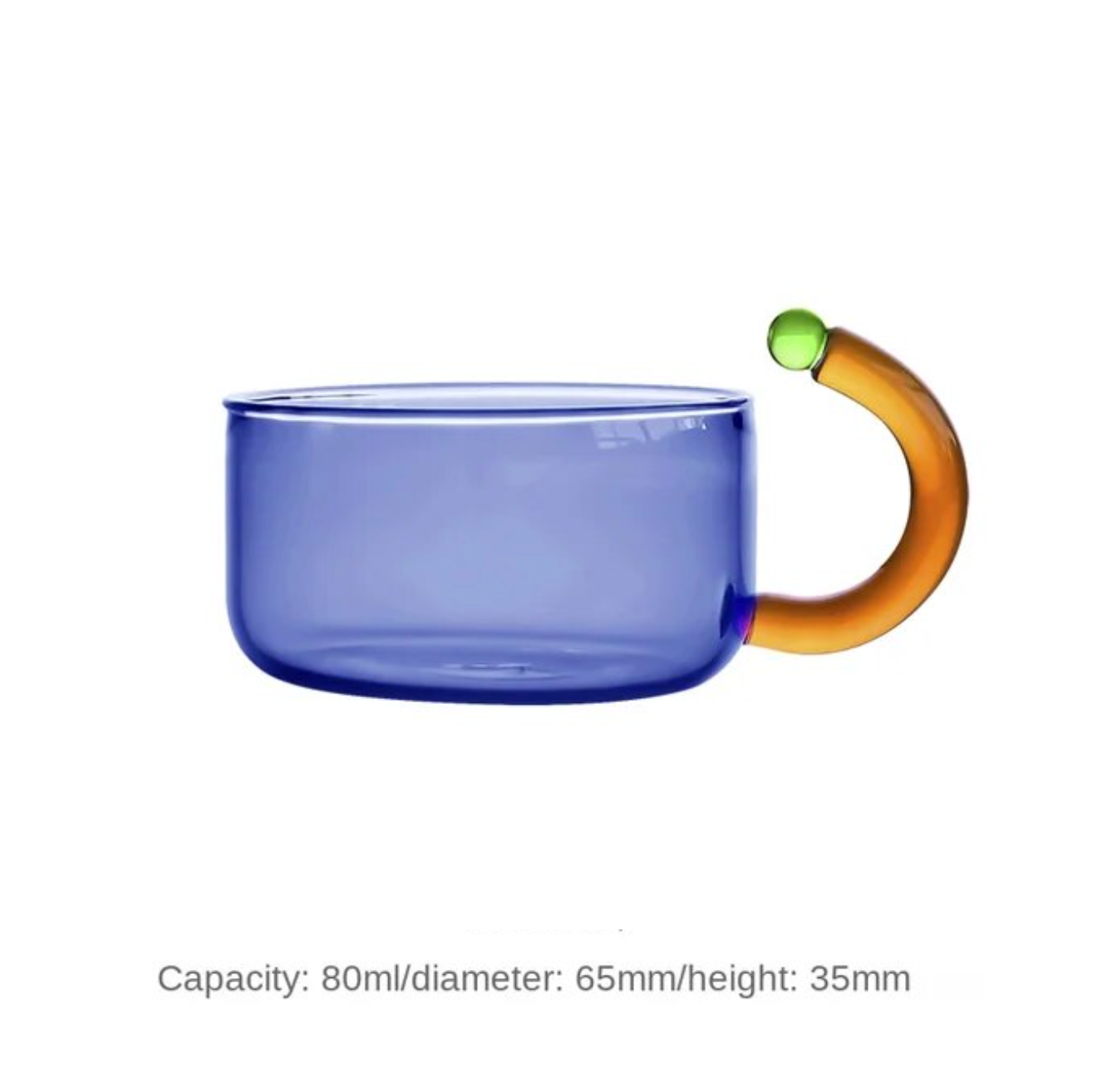 IVORE.GROUP (We cover All Import duty) – wholesale Tea set – Contrasting Color Heat Resistant Glass Teapot and Cups2