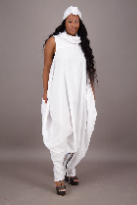 Advance Apparels - Wholesale Jumpsuit - Dames - Voorhoofd Jumpsuit met Capuchon en Effen Kleur AJ-250809