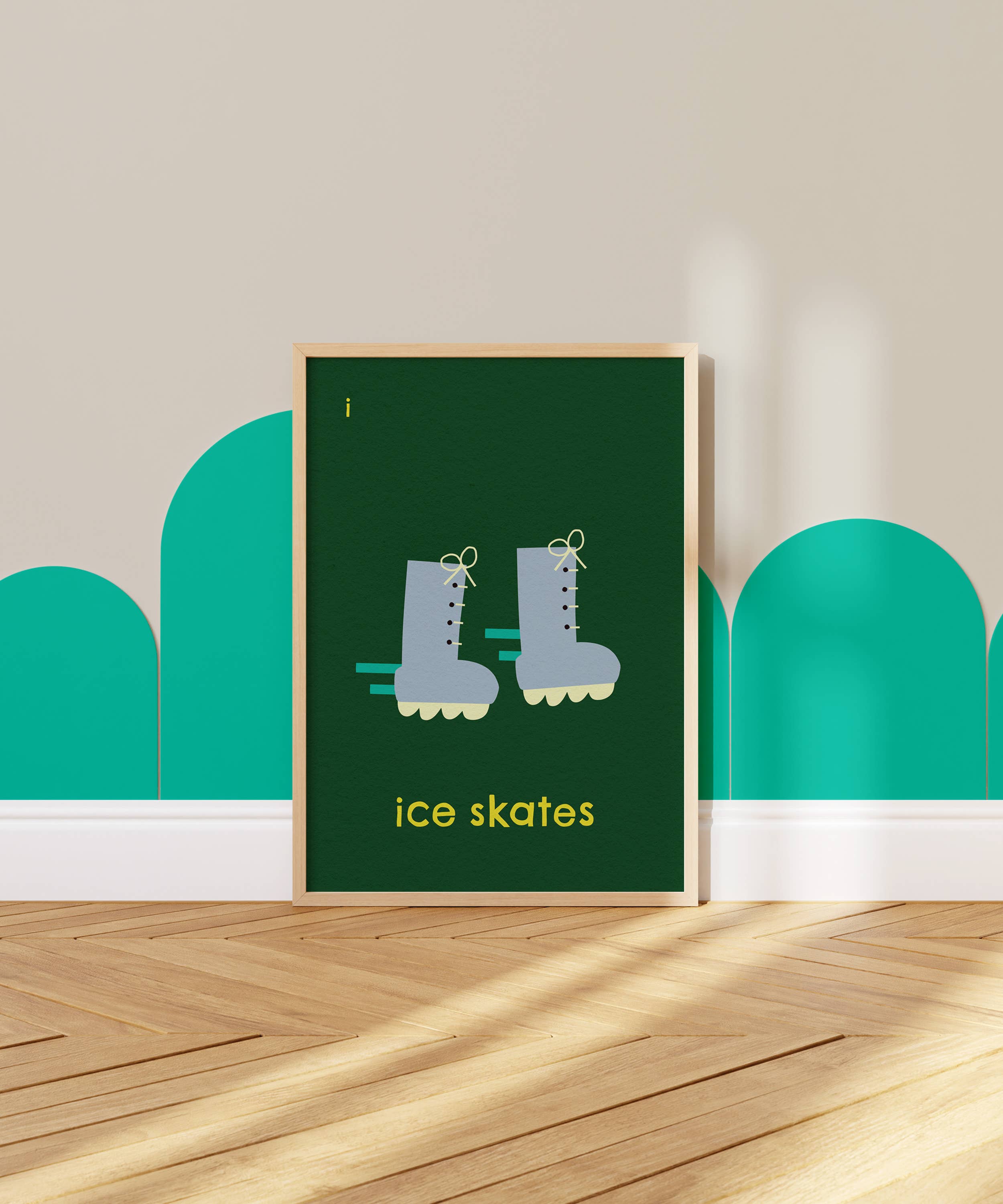 Surprise Radish - Wholesale Art Print - Ice Skates Art Print3