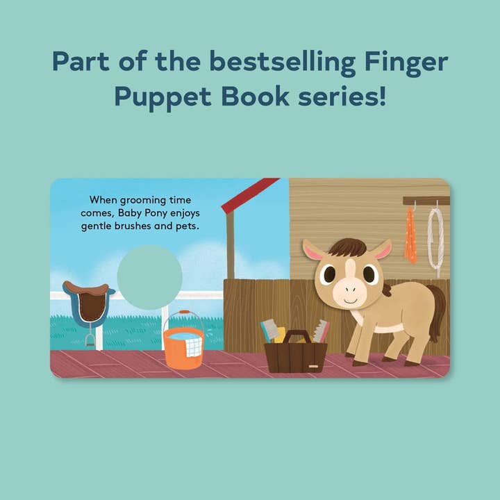 Kelley and Company - Wholesale Baby & Toddler Book (0-2) - Baby Pony Finger Puppet Book1