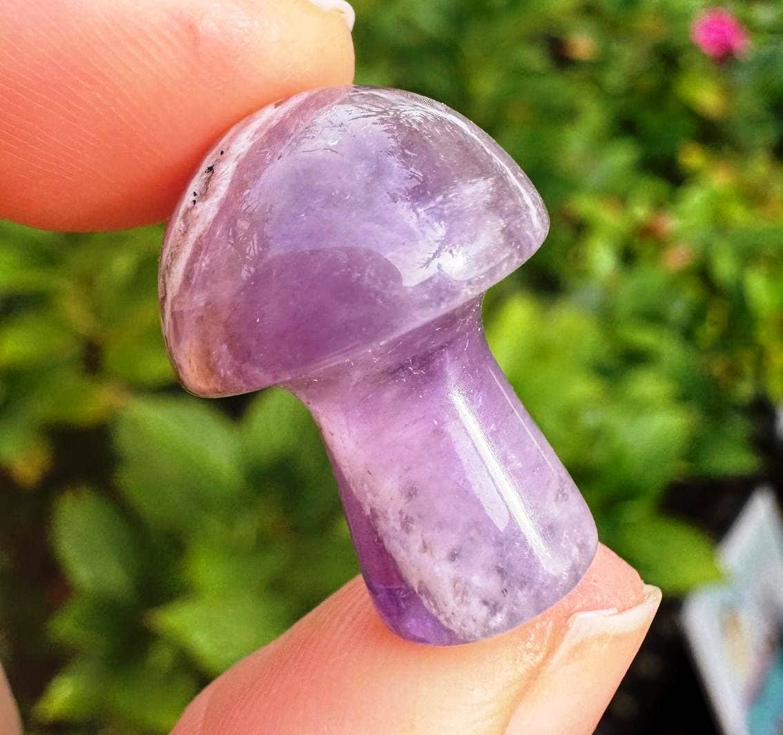 Elf Kendal Hippies - Vente Pierre et cristal de spiritualité - champignon pierre précieuse 2cm cristal de champignon prix par pierre Royaume-Uni10