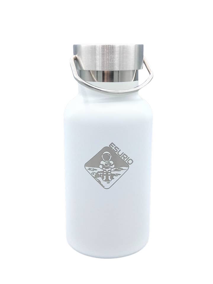 Centauri 350 ml Lunar White Isolierflasche für den Großhandel von ESURIO