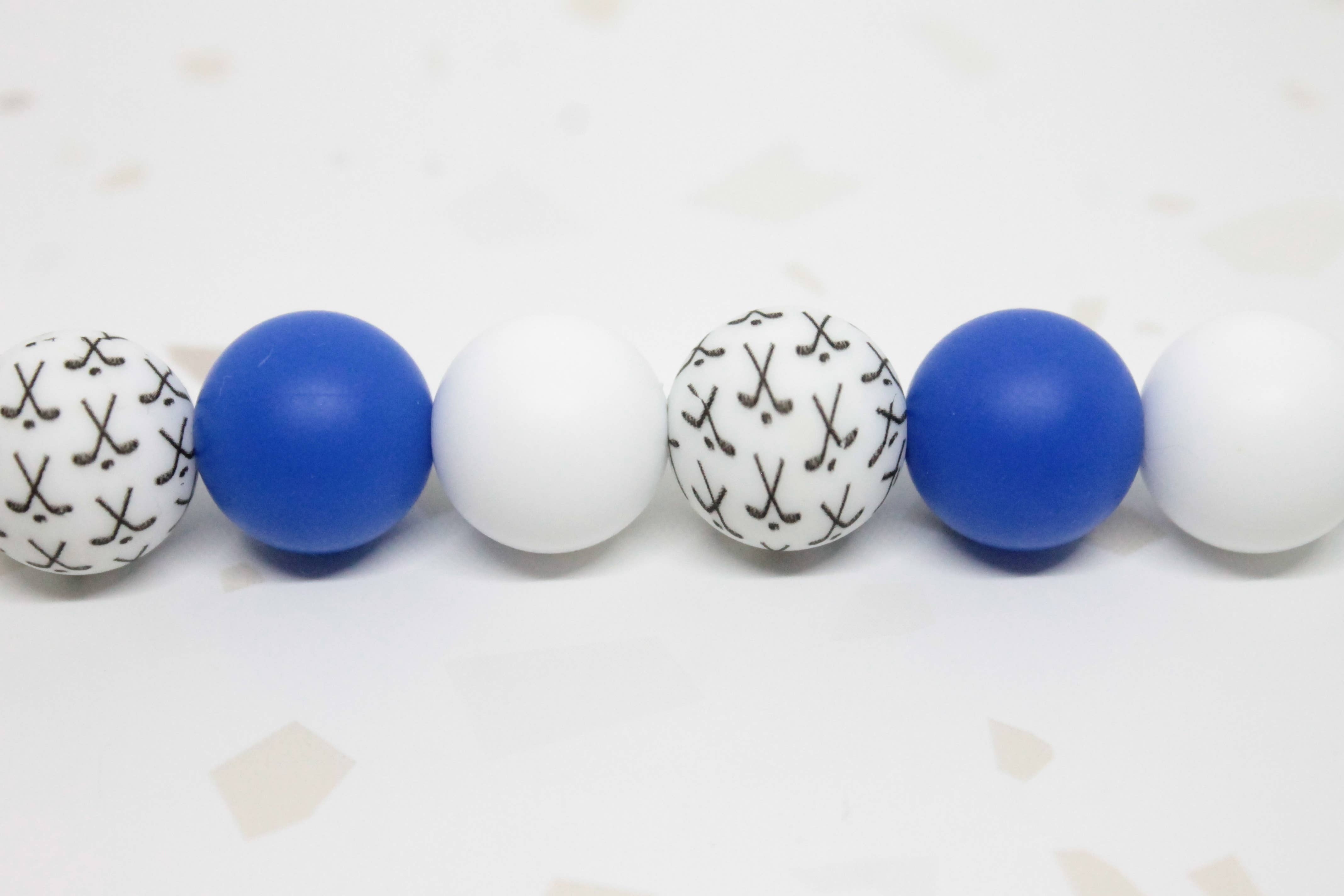 Kaysticks.co - Wholesale Keychain - Women's - Custom Field Hockey Silicone Beaded Keychain3