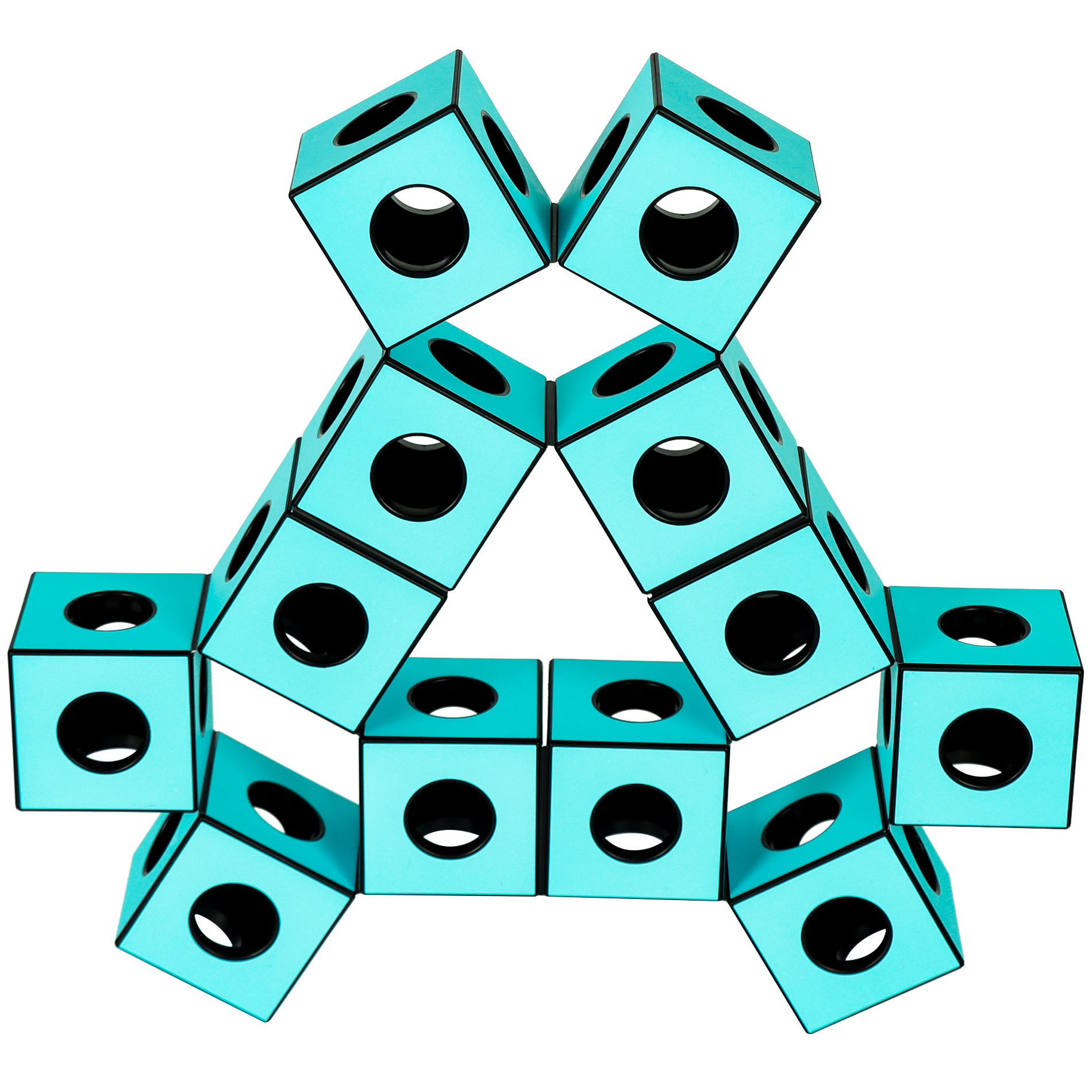 Fun In Motion Toys - Wholesale Building Set - Kids - TECTI - Kinetic Building System - Cubes with Tectonic Moves4