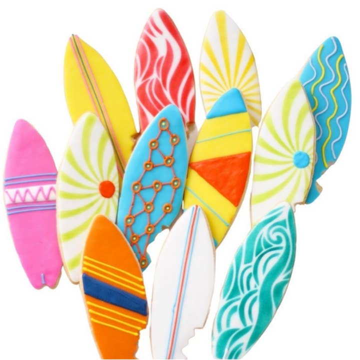 Sweet Sanctions LLC - Wholesale Cookie - Surfboard Cookies