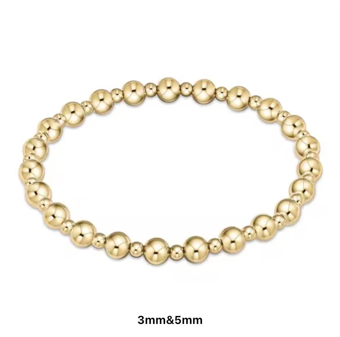 Curated By Suarez - Wholesale Beaded Bracelet - Classic Multi Mixed Beaded Waterproof Non-Tarnish Bracelets10