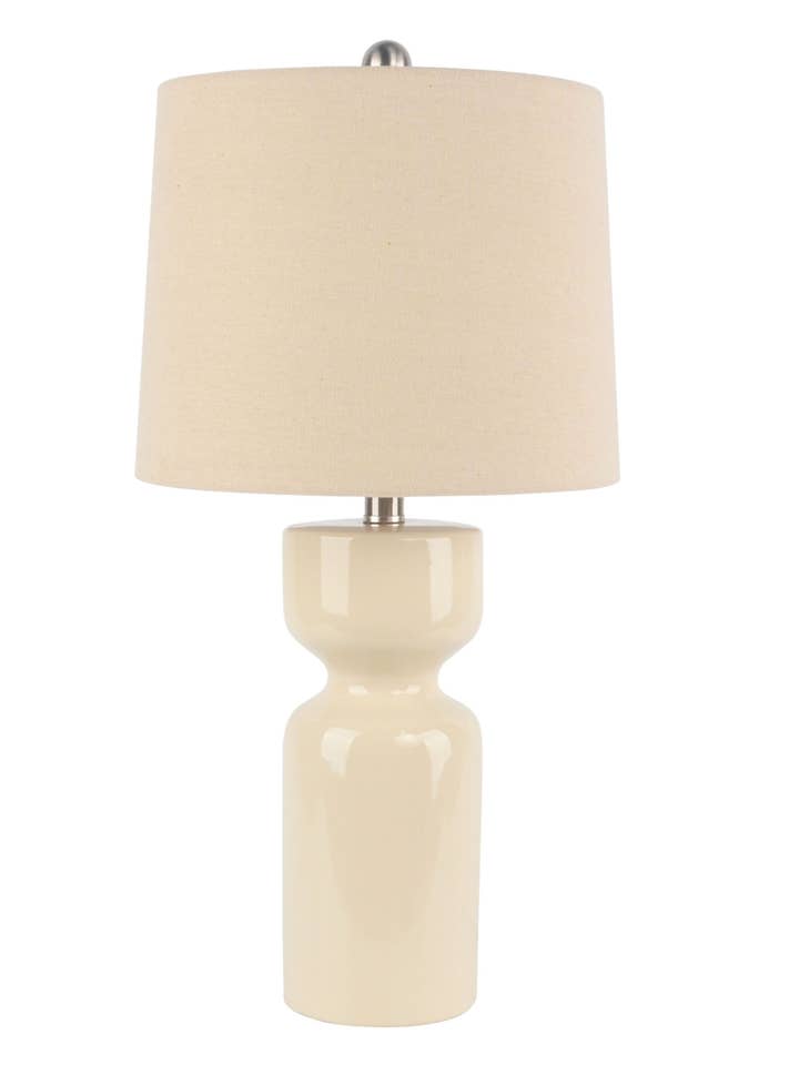 Carlotta Gloss Cylinder Table Lamp for wholesale by Abani Rugs
