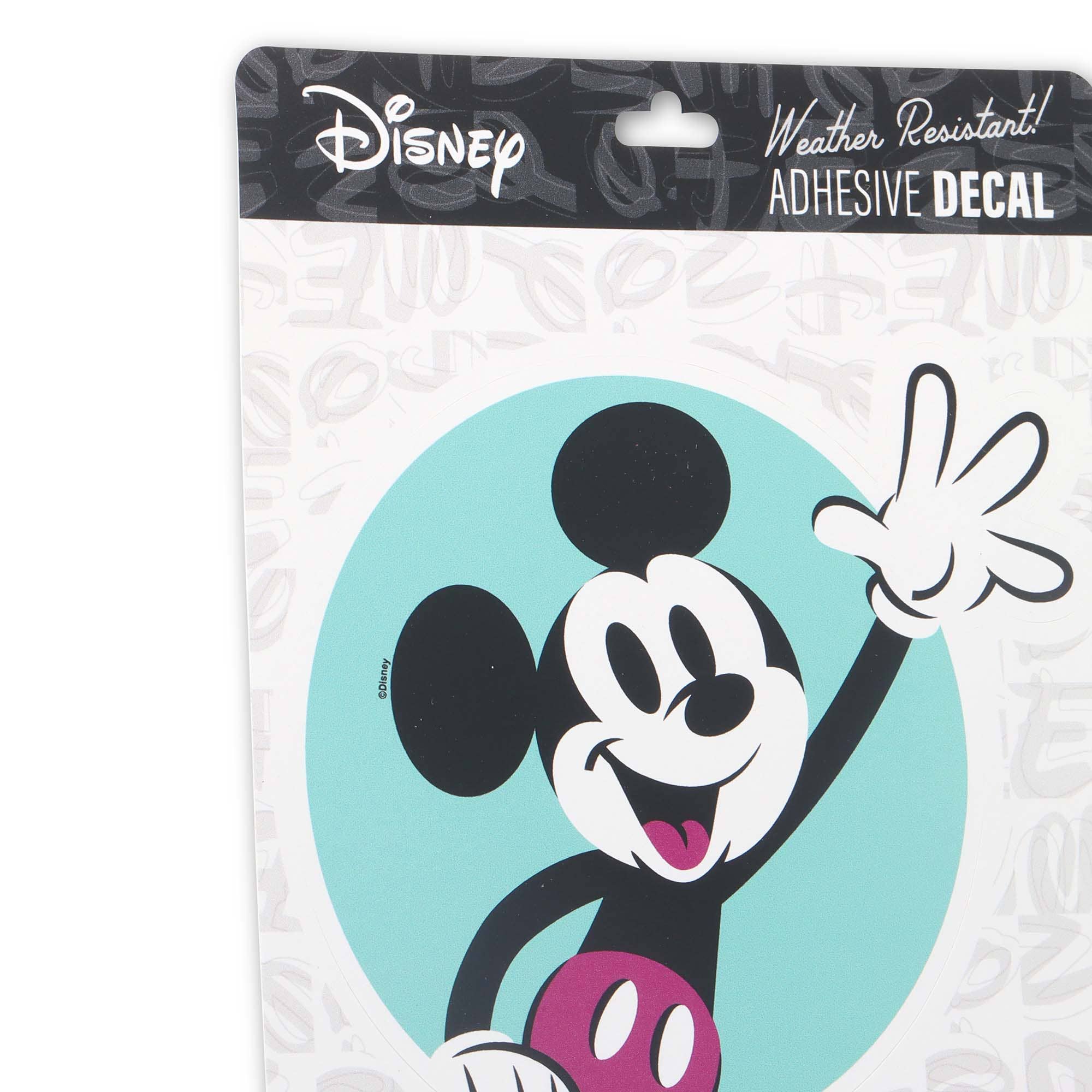 Open Road Brands, LLC - Wholesale Sticker - Disney Mickey Mouse Waving Adhesive Decal3