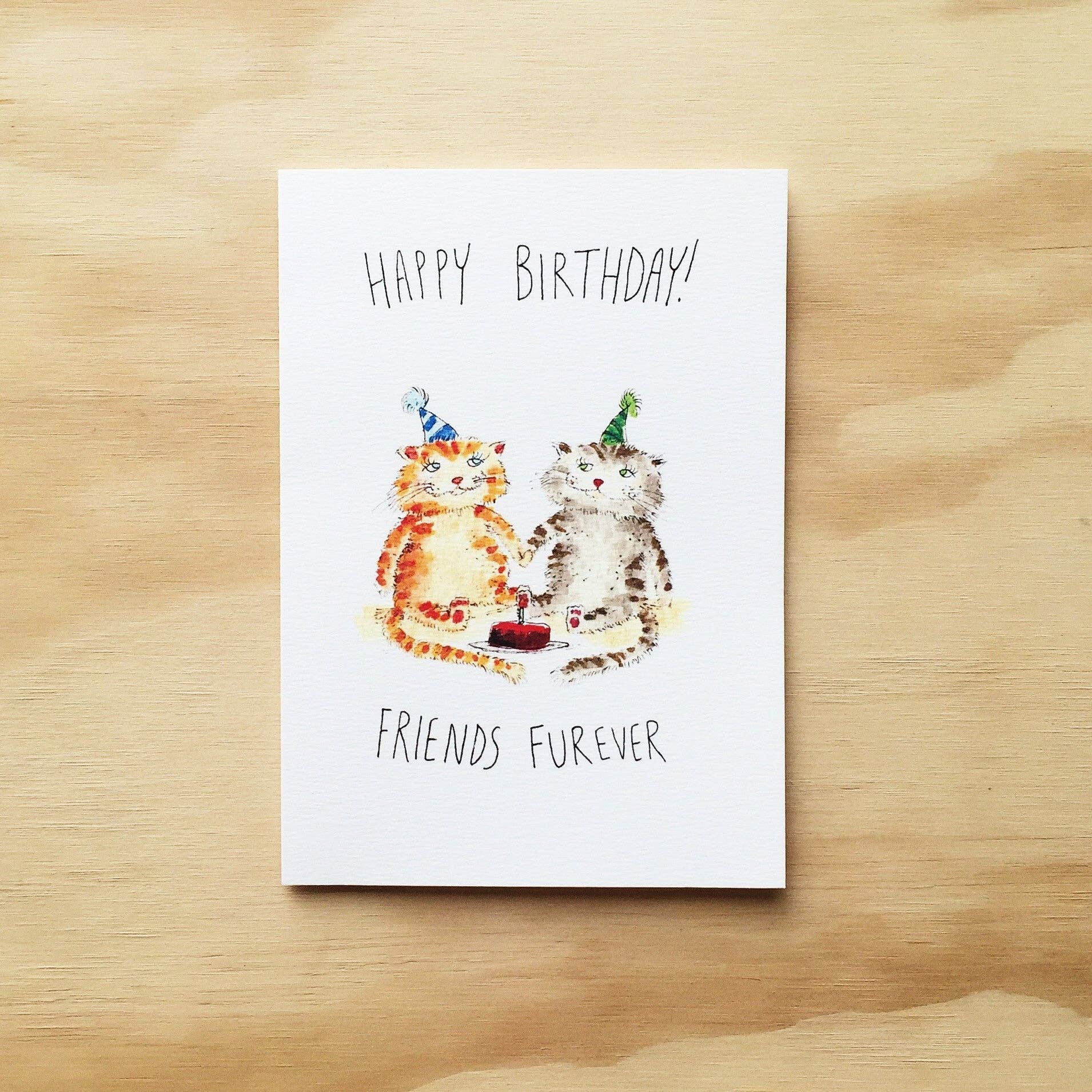 Well Drawn - Wholesale Birthday Card - Happy Birthday, Friends Furever1