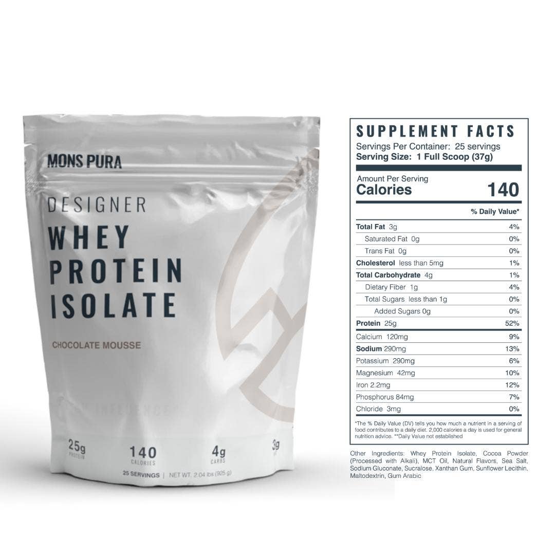 Mons Pura - Wholesale Protein/Superfood Powder - Whey Protein Isolate Designer9