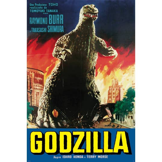 Posters Wholesale - Wholesale Poster - Godzilla Blue Version B 24X36