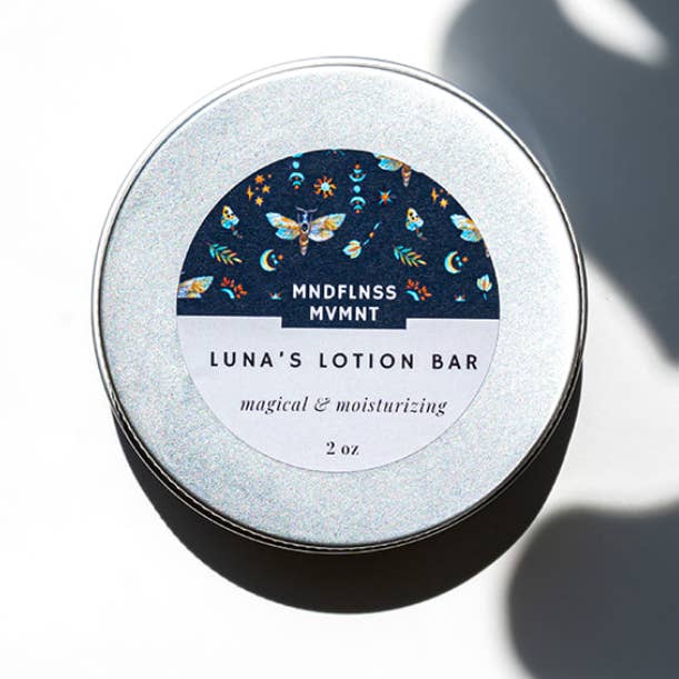 Luna's Lotion Bar for wholesale by Driftless Skincare