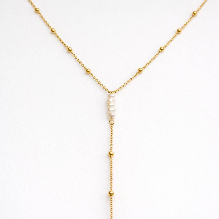 Y Bead Chain for wholesale by Poudre Bijoux