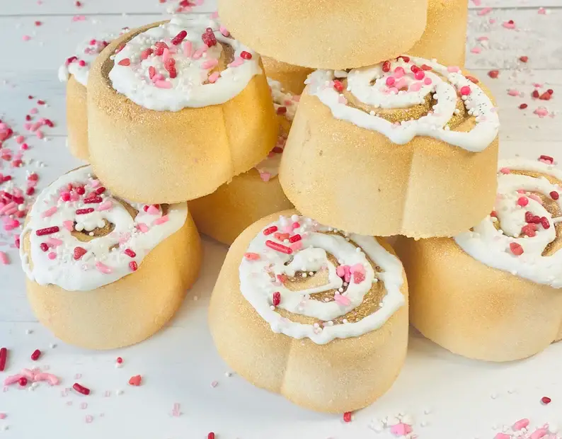 The Burlap Barn Company – Engroshandel Badekugle – Bath Bomb med Kanelbolleduft1