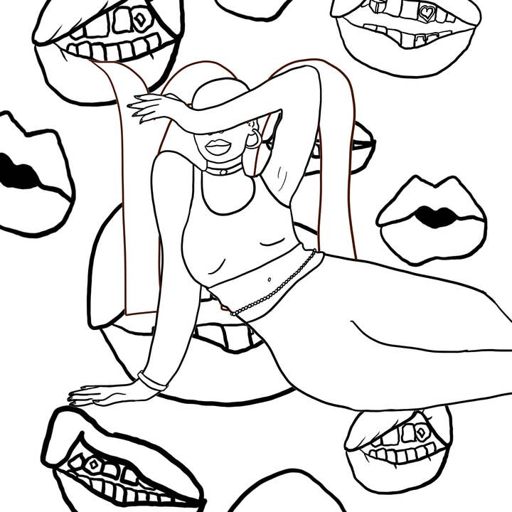 Illustrated Melanin - Wholesale Book - Adult - Find Joy Through Color: A Melanin- Filled Coloring Book5