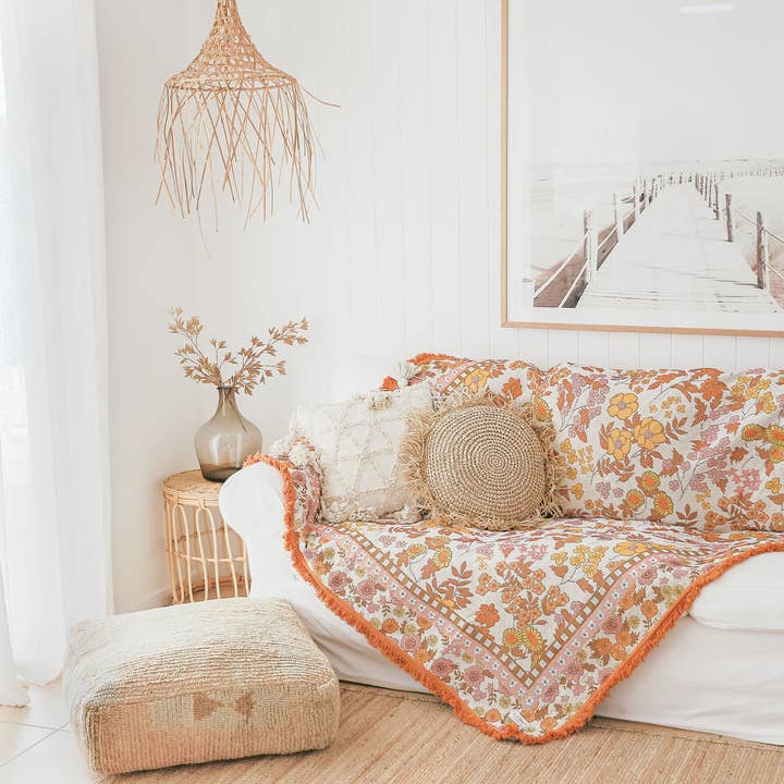 Sunni Scenes - Wholesale Area rug - Poppy - Picnic Beach Throw Rug - XL3