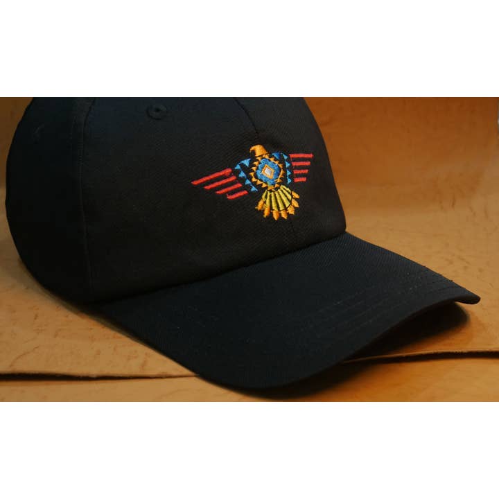 KANGURAH - Wholesale Baseball Cap - Unisex - Black Native American Embroidery Baseball cap Trucker Hat