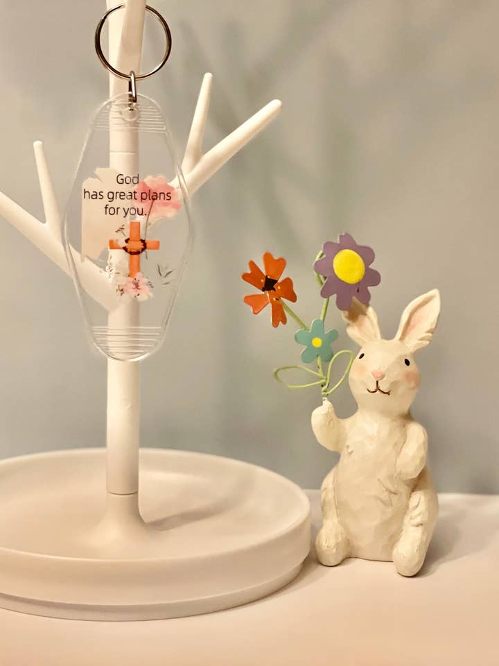 God Has Great Plans For You Keychain for wholesale by MPB Stationery