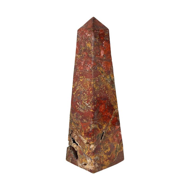 Red Jasper Gemstone Tower - RPO503 for wholesale by Gem Avenue Wholesale