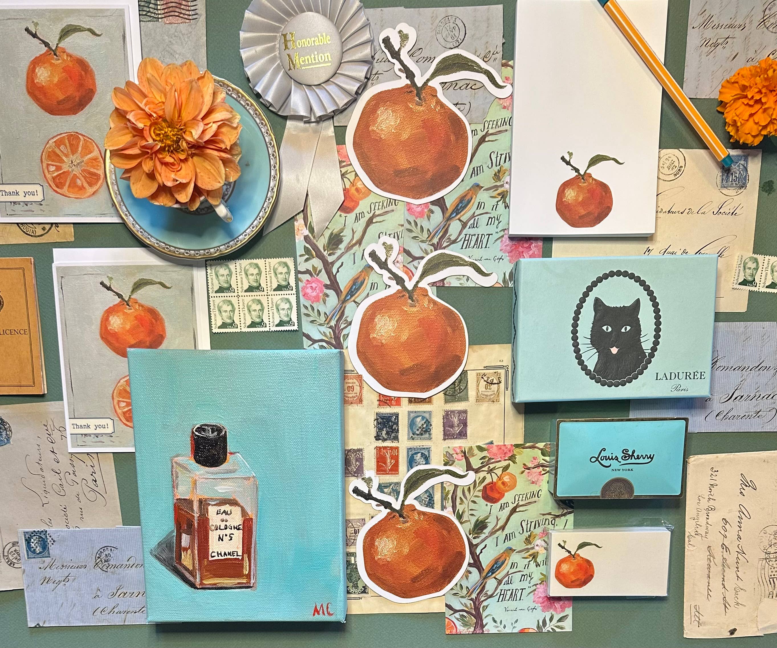 Carpe Diem Papers - Wholesale Notepad - Mandarin Le Petit Notepad1