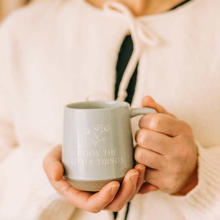 "Enjoy the Little Things" Mug for wholesale by Grace and Joy Company