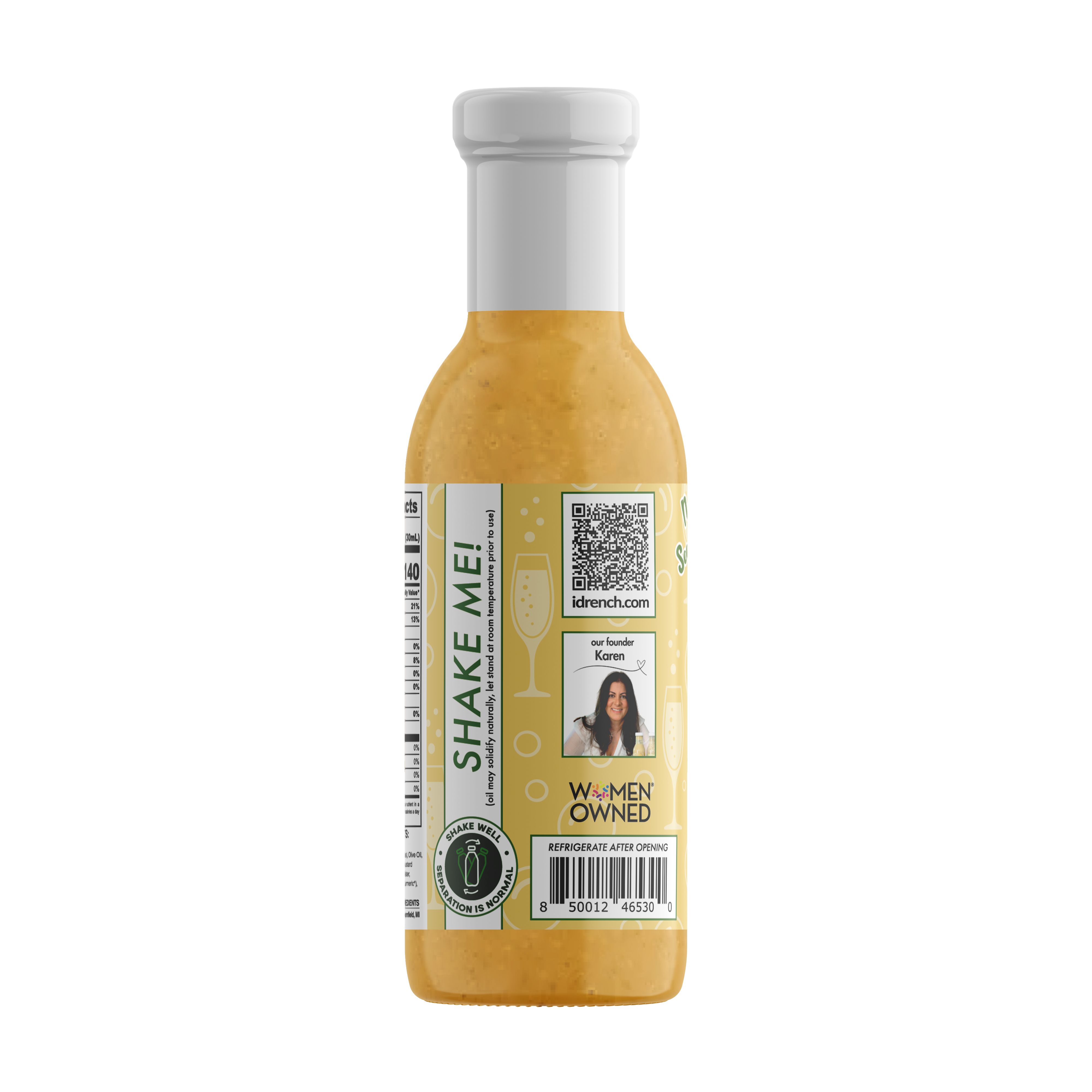 drench, llc - Wholesale Salad Dressing - Champagne Vinaigrette Dressing & Marinade 8 oz1