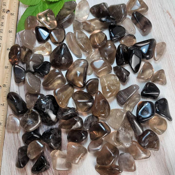 Aquamarine Daydream Wholesale – Pedra/cristal espiritual por atacado – Copos de Quartzo Esfumaçado de 1 kg ~ Cristais a Granel