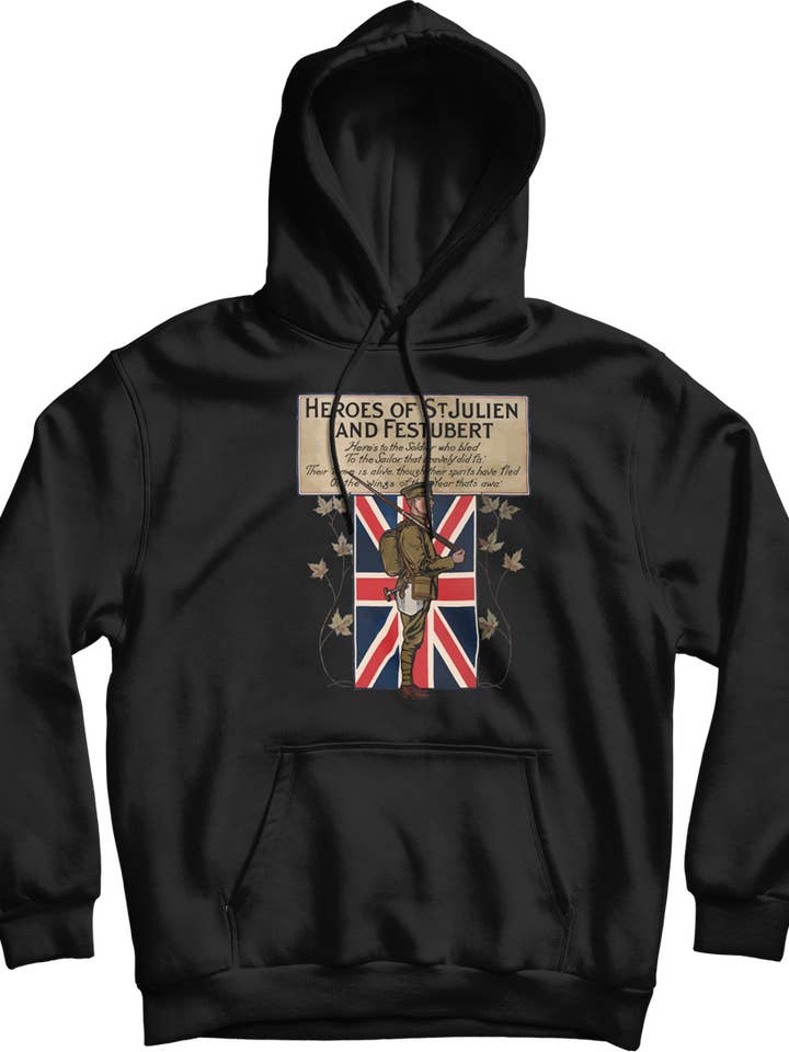 Heroes of World War 1 Hoodie for wholesale by Canada for Victory