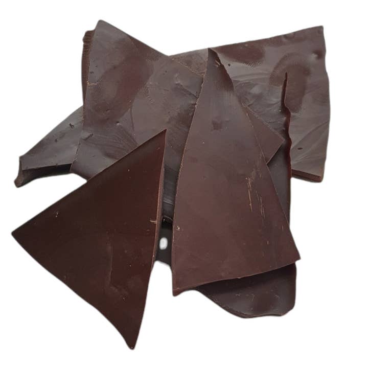 plaque cassées de chocolat lait vrac - bio pour la vente par La confiserie d'antan 100%bio