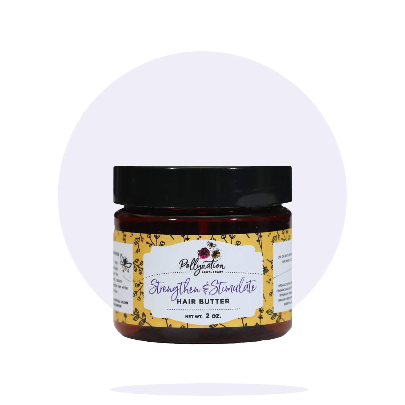 Pollynation Apothecary - Wholesale Hair Styling Gel/Mousse - Strengthen and Stimulate Hair Butter0