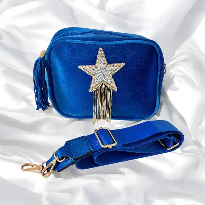 OE! - Wholesale Crossbody Bag - Women's - Velvet Star Shoulder Bag: Chic and Versatile0
