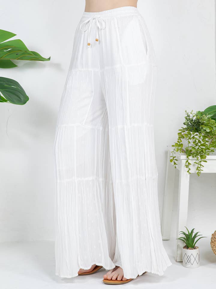 Young Threads - Wholesale Pants - Women's - Retro Revival Long Flared Patchwork Pants (New Color)51