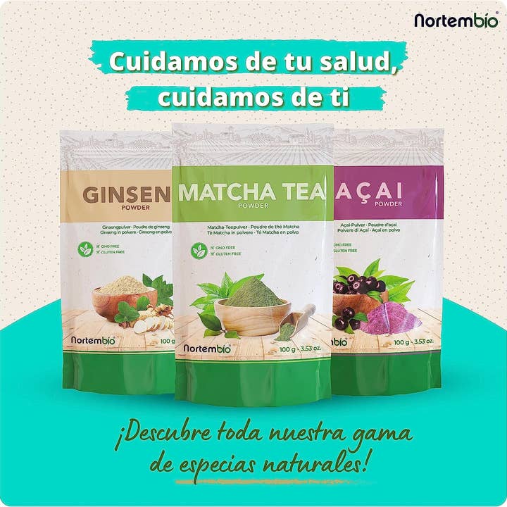 NORTEM BIO TECHNOLOGY GROUP - Venta al por mayor Proteínas y superalimentos en polvo - Chlorella Ecológica En Polvo 400 G. Máxima Pureza. 100%