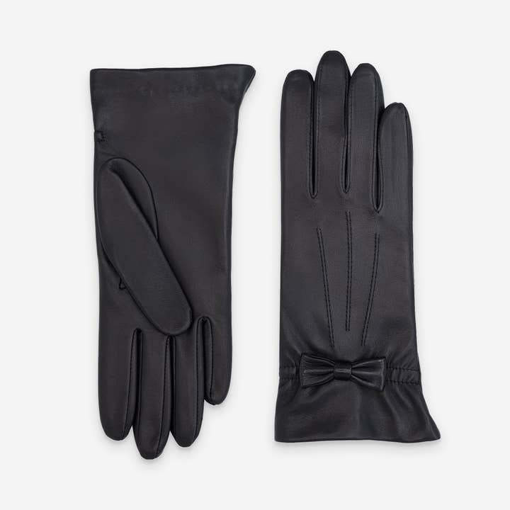 Glove Story – wholesale Gloves – Women's – Lamb leather gloves - 100% silk - 21349SN