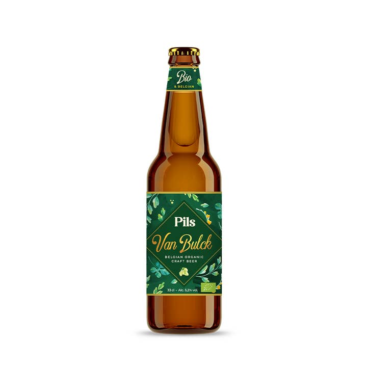 Van Bulck Organic Drinks - Wholesale Beer - Van Bulck Pils 16x33cl (Organic beer)