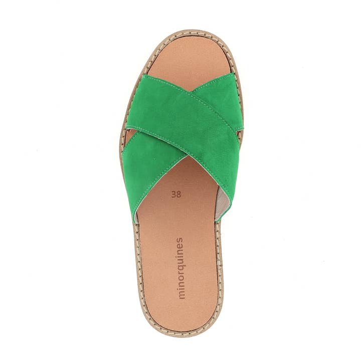 Avarca Mule Daim Cesped – Sommersandale für den Großhandel von Minorquines