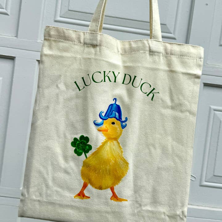 Lucky Duck Mulepose for engroshandel hos Jasmine Rosie Art