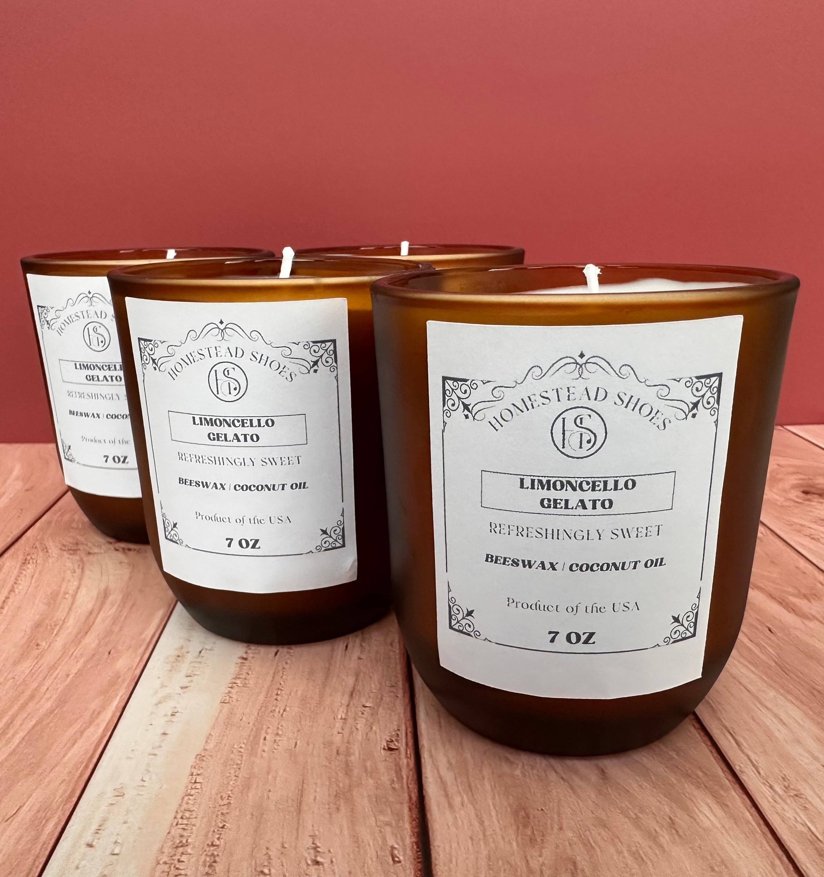 simply schuman candle company - Wholesale Jar/Filled Candle - Limoncello Gelato0