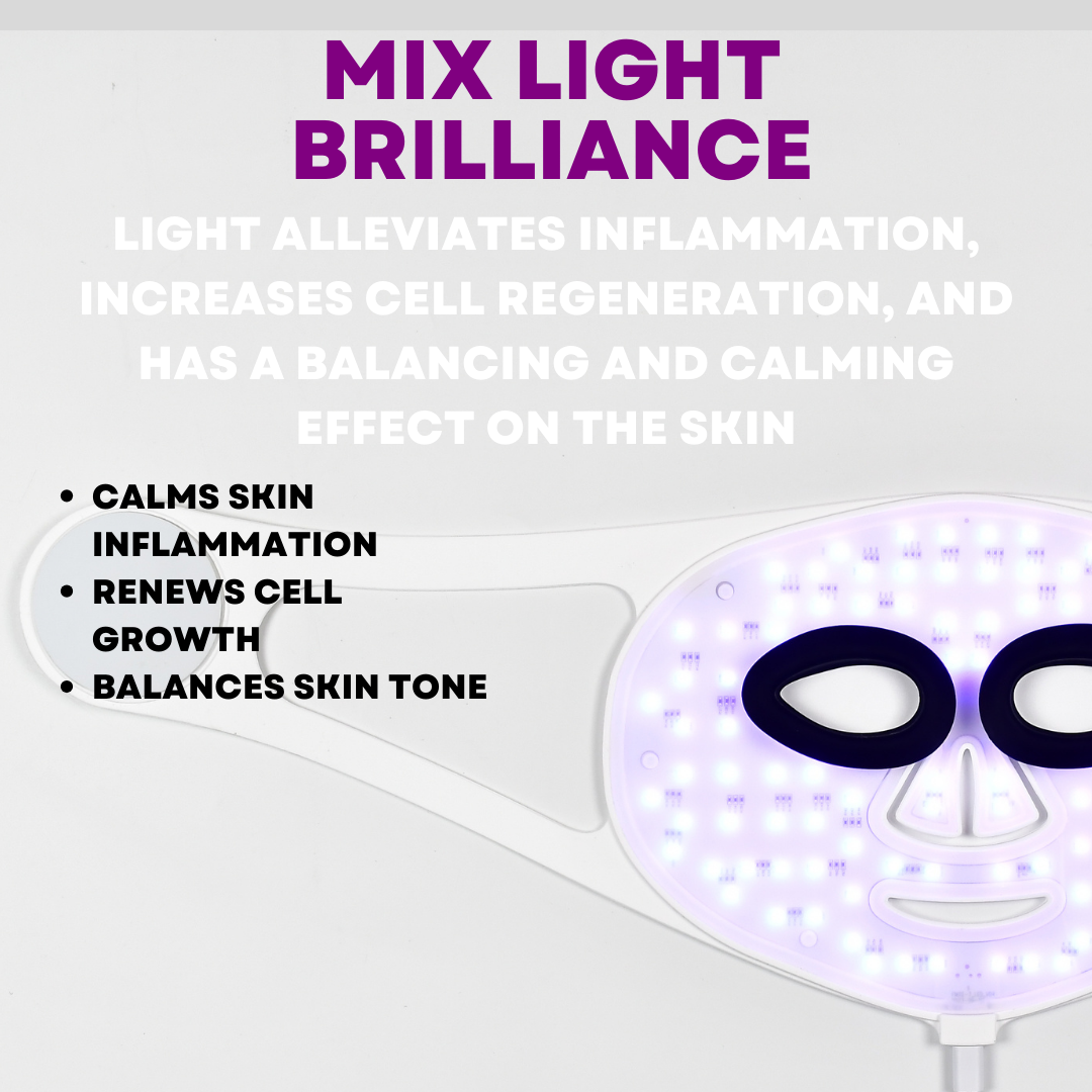 Clear Noor 2.0 Infrarot-LED-Lichttherapie-Gesichtsmaske für den Großhandel auf Faire13