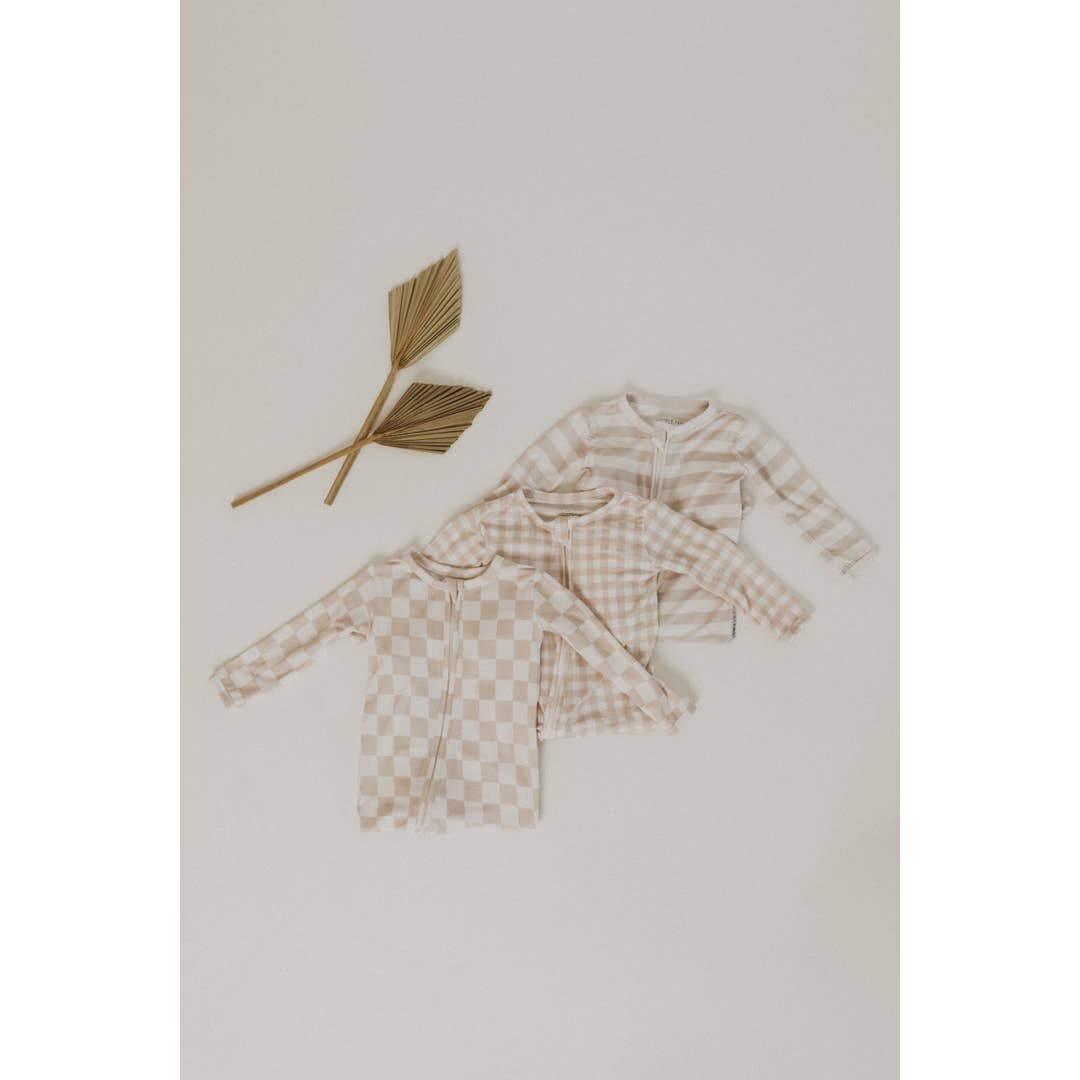 Charlie Lou Baby - Wholesale Jumpsuit - Baby - Striped | Bamboo Footie4