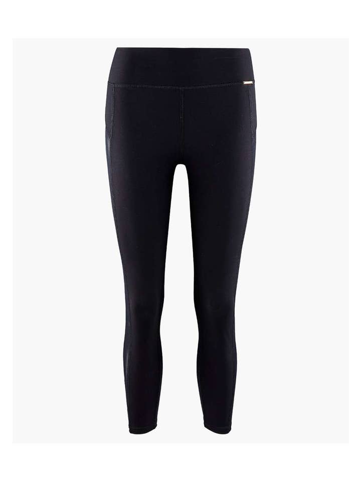 LUZ COLLECTIONS - Wholesale Athletic/Lounge Leggings - Women's - Black plain legging - LUZ X AUBADE3