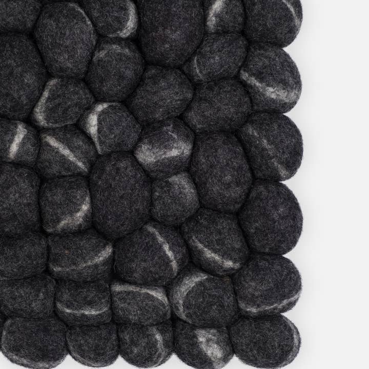 myfelt – wholesale Matta – Kurt kände boll matta rektangulär 100% ull handgjord