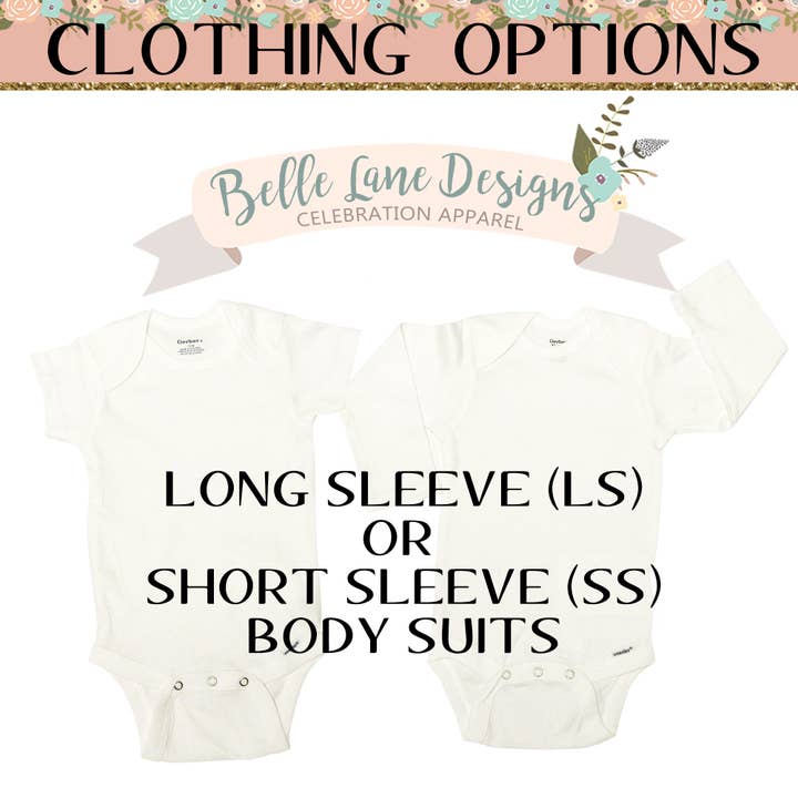 Belle Lane Designs - Wholesale Bodysuit (Non-Footed) - Baby - Alabama Baby Houndstooth Elephant | Short or Long Sleeve Onesie | Girls | 077