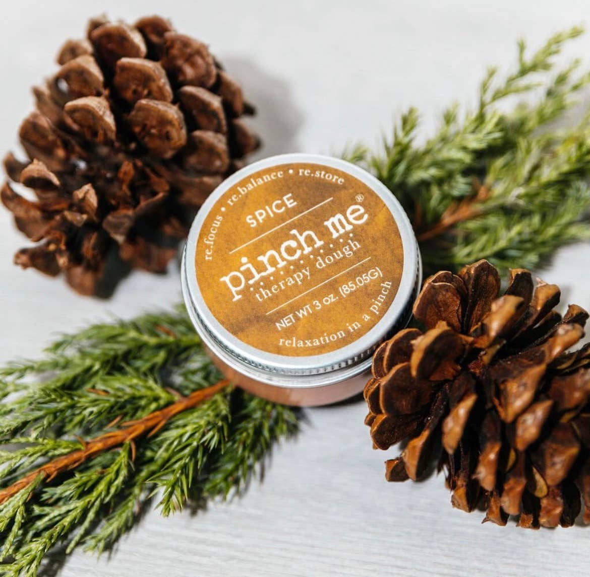 Pinch Me Therapy Dough – Bola/massa de alívio de stress por atacado – Especiaria de massa terapêutica Pinch Me1