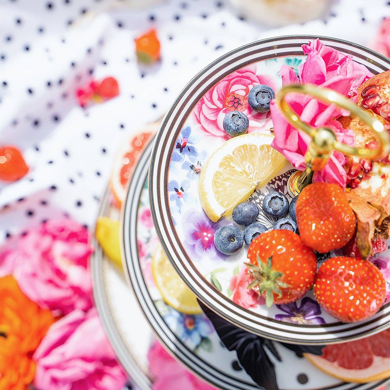 Melli Mello - Vendita all'ingrosso Vassoi da portata - Melli Mello Nora Etagere ø27cm2