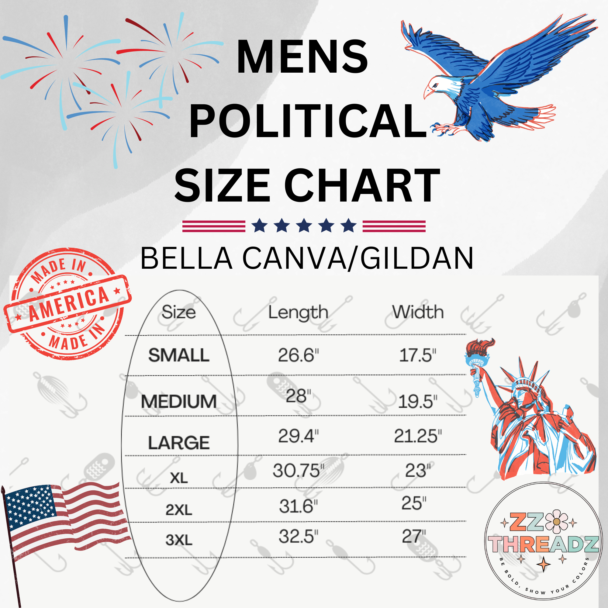 ZZ Threadz - Wholesale Screen Printed T-Shirt - Men's - Hold Onto Your Hats Political Graphic Tee1