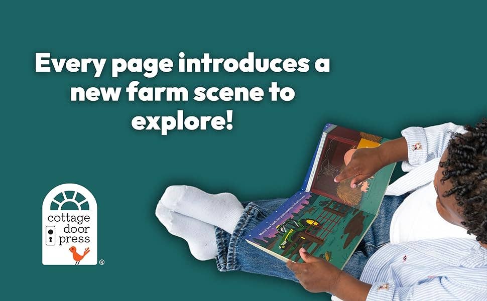 Cottage Door Press - Wholesale Book - Kids - John Deere Kids Good Night Tractor Lift a Flap Board Book6