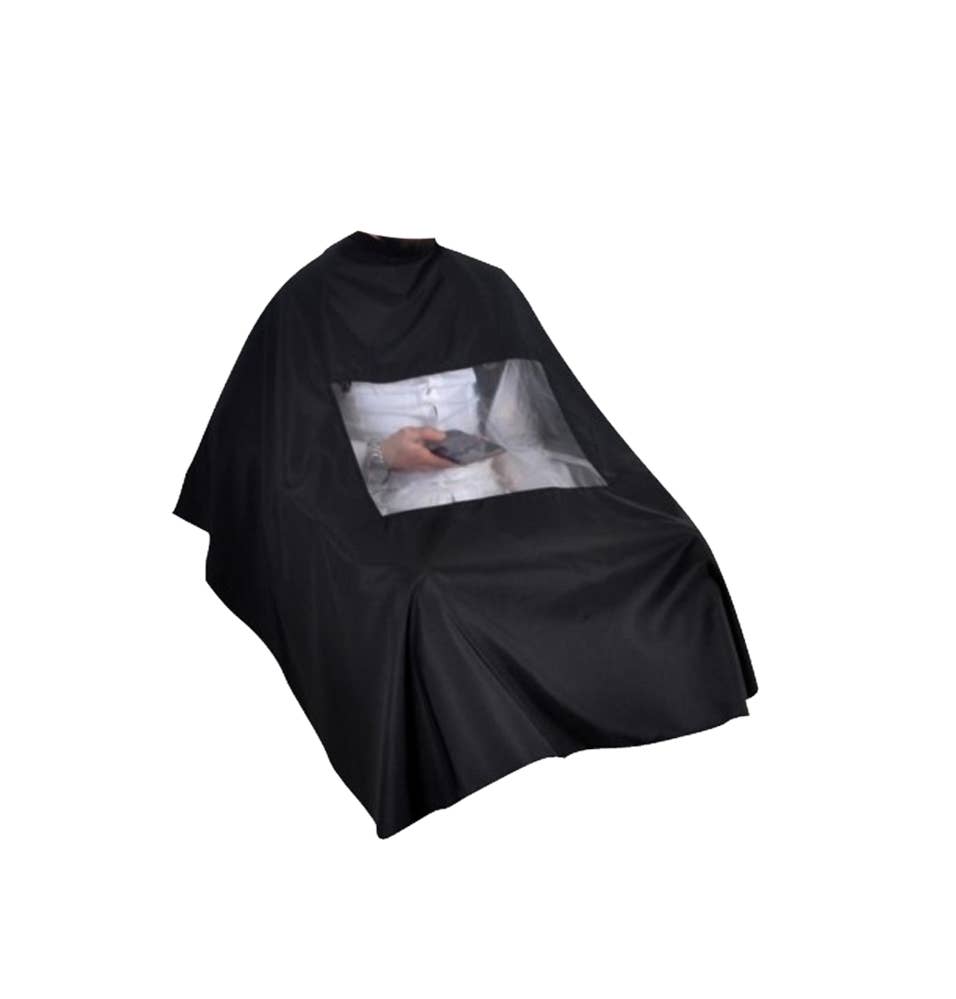 sesioMWorld - M·O·I Professional - Wholesale Cape - Women's - Hairdresser/Extra Large Cape with Window